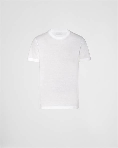 prada white t shirt 3 pack